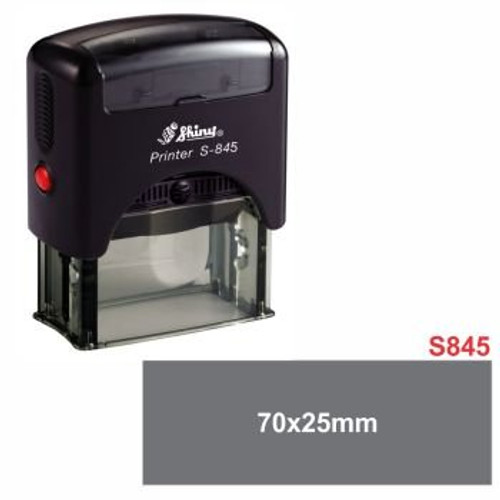 Shiny Self Inking Stamp 70 X 25mm Shiny Self Inking Stamp 70 X 25mm