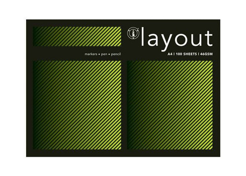 Layout Art Pad A4 100 Sheet - LAYA480-S Layout Art Pad A4 100 Sheet - LAYA480-S