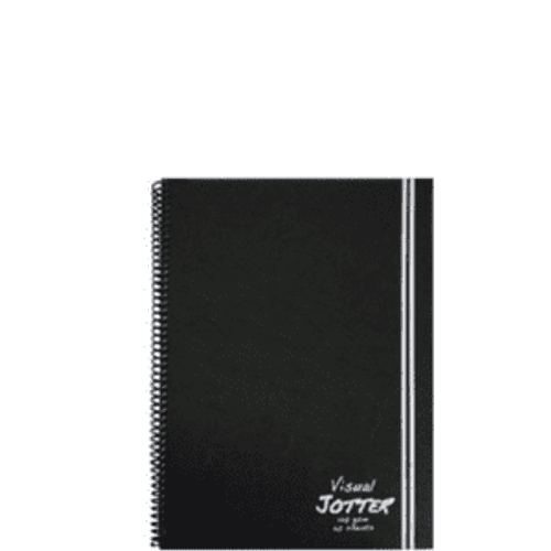Visual Jotter Black Paper A4 21 Sheet - VDBA425-S Visual Jotter Black Paper A4 21 Sheet - VDBA425-S