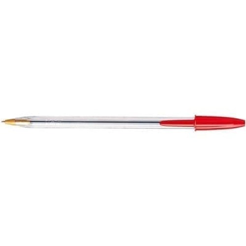 BIC Crystal Xtra Life Ballpen Med Red BIC Crystal Xtra Life Ballpen Med Red
