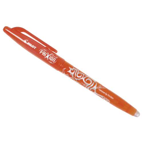 Pilot BL-FR7-O Frixion Rollerball Orange Pen Pilot BL-FR7-O Frixion Rollerball Orange Pen