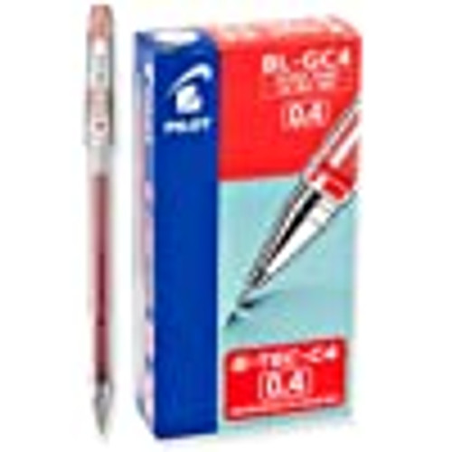 Pilot G-TEC-C4 Extra Fine Needle Point 0.4mm Red Box 12 Pilot G-TEC-C4 Extra Fine Needle Point 0.4mm Red Box 12