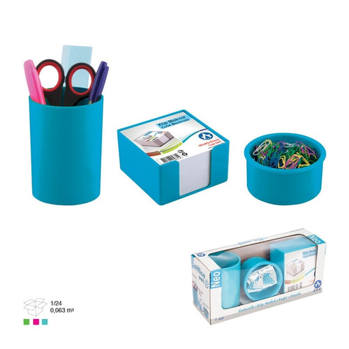 Office Set Blue Office Set Blue