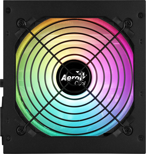 Aerocool KCAS PLUS Gold 650W RGB PSU - ATX 24 PIN; 2x 4+4PIN CPU; 6x SATA; 3x PATA; 2x PCIe 6+2PIN. 