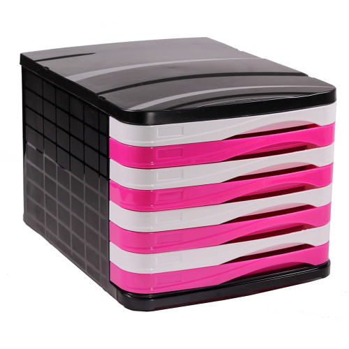 Pink desk drawer Pink desk drawer