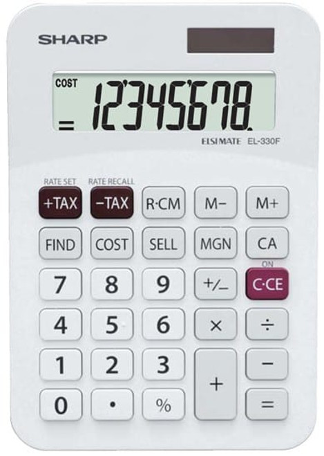 Sharp EL 330 8 Digit Twin Power Mini - EL330-S Sharp EL 330 8 Digit Twin Power Mini - EL330-S