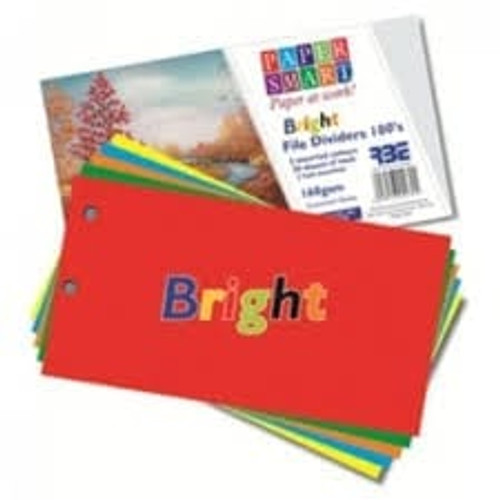 Bright Assorted flle dividers Bright Assorted flle dividers