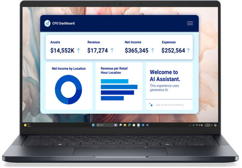 Dell Pro 14 Premium PA14250 Ultra 7 266V Intel Core Ultra 7 266V Series 2(12M Cache, up to 5.0 GHz) 16GB 8533MT/s LPDDR5 - TAR - BTO205_PA14250_EMEA-5G-TAR