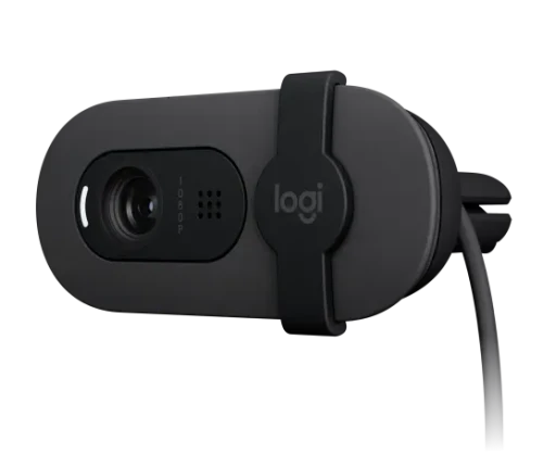 Logitech Brio 100, 2 MP, 1920 x 1080 pixels, Full HD, 30 fps, 1280x720@30fps, 1920x1080@30fps, 720p, 1080p