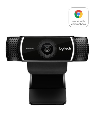 Logitech Full HD 1080p video, stereo mics, and auto focus. Includes privacy shutter and tripod-ready universal mount. - TAR - 960-001088-TAR