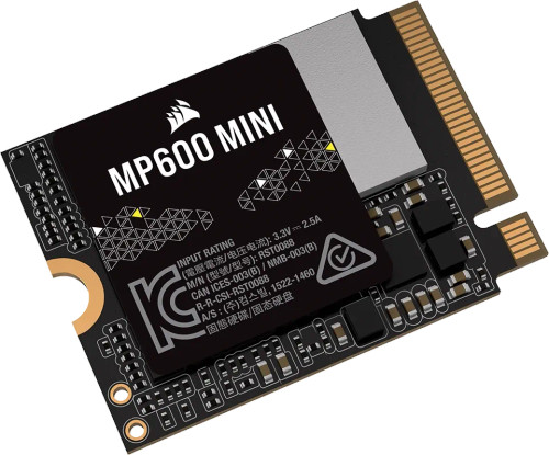 Corsair MP600 MINI 2TB M.2 NVMe PCIe Gen. 4 x4 SSD; Read Up To 7000MB/s; Write up to 6200MB/s - RCN - CSSD-F2000GBMP600MNR2 Corsair MP600 MINI 2TB M.2 NVMe PCIe Gen. 4 x4 SSD; Read Up To 7000MB/s; Write up to 6200MB/s - RCN - CSSD-F2000GBMP600MNR2