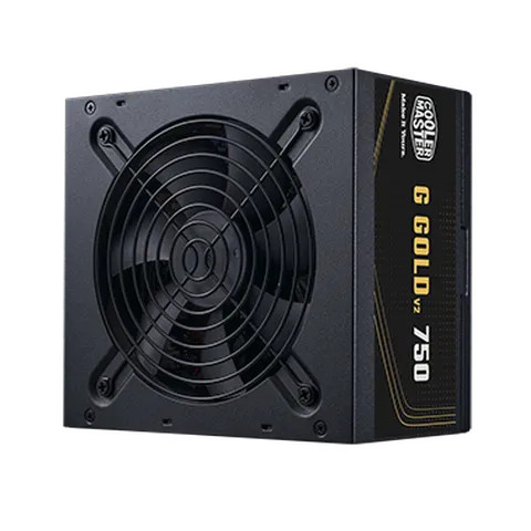Cooler Master G Gold 750 V2, 750 W, 100 - 240 V, 50/60 Hz, Active, 120 W, 750 W