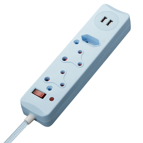 SWITCHED 3 Way Medium Surge Protected Multiplug