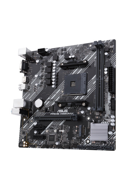 ASUS Motherboard/AM4/DDR4/2xDIMM/Max.64GB/1xM.2/4xSATA/1xPCIe3x16/ 2xPCIe3x1/1xHDMI/1xD-Sub/RAID. - RCN - ASUS PRIME A520M-K ASUS Motherboard/AM4/DDR4/2xDIMM/Max.64GB/1xM.2/4xSATA/1xPCIe3x16/ 2xPCIe3x1/1xHDMI/1xD-Sub/RAID. - RCN - ASUS PRIME A520M-K