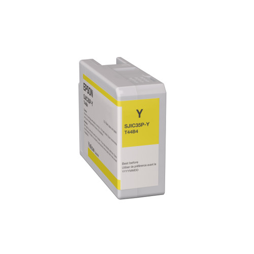 Epson ColorWorks C6000/C6500 Ink Cartridges, 80ml Yellow Epson ColorWorks C6000/C6500 Ink Cartridges, 80ml Yellow