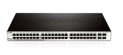 D-Link DGS-1210-52, Managed, L2, Gigabit Ethernet (10/100/1000), Full duplex, Rack mounting, 1U D-Link DGS-1210-52, Managed, L2, Gigabit Ethernet (10/100/1000), Full duplex, Rack mounting, 1U