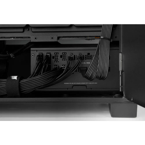Corsair RM1200x Shift —1200 Watt 80 PLUS Gold;10yr Warranty. ATX (1); EPS (2);PCI-E (4);12VHPWR (1);PATA (8);SATA (12 - RCN - CP-9020254-WW Corsair RM1200x Shift —1200 Watt 80 PLUS Gold;10yr Warranty. ATX (1); EPS (2);PCI-E (4);12VHPWR (1);PATA (8);SATA (12 - RCN - CP-9020254-WW