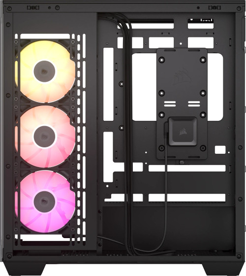 Corsair iCUE LINK 3500X RGB, Midi Tower, PC, Black, EATX, Gaming, Multi Corsair iCUE LINK 3500X RGB, Midi Tower, PC, Black, EATX, Gaming, Multi