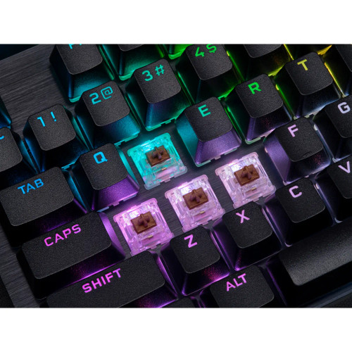 Corsair K70 RGB PRO Mechanical Gaming Keyboard - CHERRY MX Brown Keyswitches - Black - RCN - CH-9109412-NA Corsair K70 RGB PRO Mechanical Gaming Keyboard - CHERRY MX Brown Keyswitches - Black - RCN - CH-9109412-NA