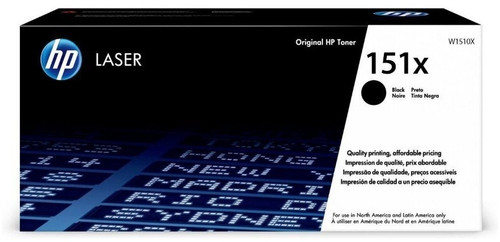 HP # 151X Black Original LaserJet Toner Cartridge - TAR - W1510X-TAR