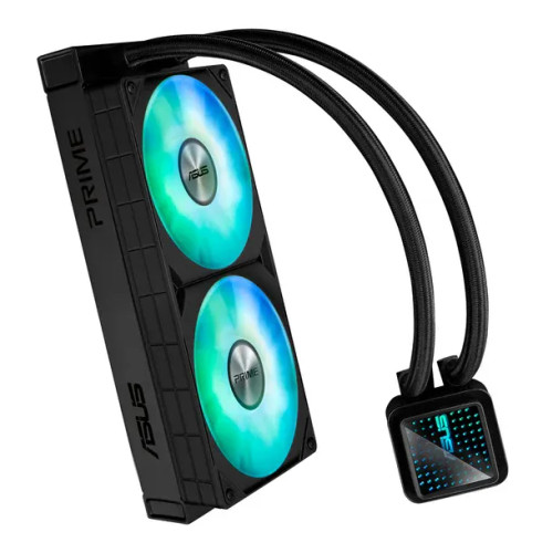 ASUS Cooler/Water block dimention:73x73x45mm/Radiator Dimension/277x120x27mm; Intel:LGA1700/1200/115x/AMD:AM5/AM4/6 Year - RCN - ASUS PRIME LC 240 ARGB ASUS Cooler/Water block dimention:73x73x45mm/Radiator Dimension/277x120x27mm; Intel:LGA1700/1200/115x/AMD:AM5/AM4/6 Year - RCN - ASUS PRIME LC 240 ARGB