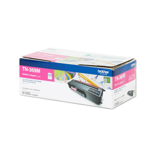 Brother / High Yield Magenta Toner Cartridge for HLL8350CDW/ MFCL8600CDW/ MFCL8850CDW - MST - TN-369M Brother / High Yield Magenta Toner Cartridge for HLL8350CDW/ MFCL8600CDW/ MFCL8850CDW - MST - TN-369M