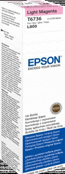 Epson 673 Ink Bottles Light Magenta 70ml EcoTank L800 /810/850 /1800 - MST - T6736A4 Epson 673 Ink Bottles Light Magenta 70ml EcoTank L800 /810/850 /1800 - MST - T6736A4