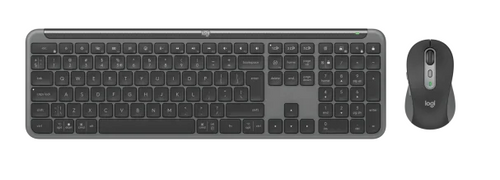 Logitech MK950 - Wireless Keyboard and Mouse - Graphite - Bluetooth - MST - Logitech MK950 Logitech MK950 - Wireless Keyboard and Mouse - Graphite - Bluetooth - MST - Logitech MK950