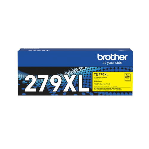 Brother / High Yield Yellow Toner Cartridge for MFC-L8390CDW/ MFC-L3760CDW - MST - TN-279XLY Brother / High Yield Yellow Toner Cartridge for MFC-L8390CDW/ MFC-L3760CDW - MST - TN-279XLY