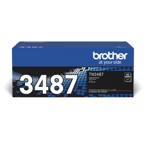 Brother / Super High Yield Black Toner Cartridge for HLL6400DW/ MFCL6900DW - MST - TN-3487 Brother / Super High Yield Black Toner Cartridge for HLL6400DW/ MFCL6900DW - MST - TN-3487