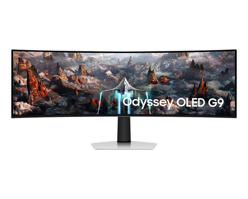 SAMSUNG 49 inches Dual QHD (5120 x 1440) 240Hz 0.03ms (GtG) VESA DisplayHDR True Black 400 OLED 32:9 HDMI 2.1 Micro HDMI Display Port USB-C Upstream and Downstream Ports AMD FreeSync Ergonomic stand - MST - SAMSUNG LS49DG932 SAMSUNG 49 inches Dual QHD (5120 x 1440) 240Hz 0.03ms (GtG) VESA DisplayHDR True Black 400 OLED 32:9 HDMI 2.1 Micro HDMI Display Port USB-C Upstream and Downstream Ports AMD FreeSync Ergonomic stand - MST - SAMSUNG LS49DG932