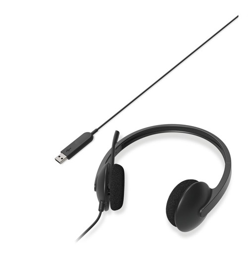 Logitech H340 - Stereo Headsets - Black - USB - MST - Logitech H340 Logitech H340 - Stereo Headsets - Black - USB - MST - Logitech H340