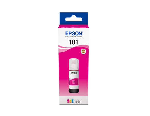 Epson 101 Ink Bottles Magenta 70ml Ecotank L4150 / L4156 / L4160 / L4260 / L6160 / L6170 / L6176 / L6190 / L6270 / L6290 / L6370 / L14150 6000 pages - MST - T03V34A Epson 101 Ink Bottles Magenta 70ml Ecotank L4150 / L4156 / L4160 / L4260 / L6160 / L6170 / L6176 / L6190 / L6270 / L6290 / L6370 / L14150 6000 pages - MST - T03V34A