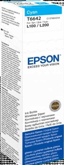 Epson 664 Ink Bottles Cyan 70ml EcoTank L565/ L550/ L486/ L455/ L386/ L382/ L365/ L355/ L355/ L310/ L3070 ... 6500 pages - MST - T6642 Epson 664 Ink Bottles Cyan 70ml EcoTank L565/ L550/ L486/ L455/ L386/ L382/ L365/ L355/ L355/ L310/ L3070 ... 6500 pages - MST - T6642