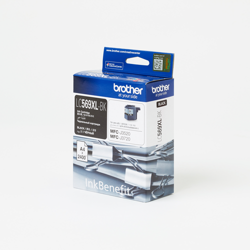 Brother / High Yield Black Cartridge for MFCJ3520/ MFCJ3720 - MST - LC569XLBK Brother / High Yield Black Cartridge for MFCJ3520/ MFCJ3720 - MST - LC569XLBK
