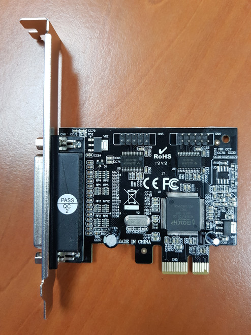 PCIe 2 PORT SERIAL+1 PORT PARALLEL W/LP BRACKET. - MST - PCE9901-2S1P PCIe 2 PORT SERIAL+1 PORT PARALLEL W/LP BRACKET. - MST - PCE9901-2S1P