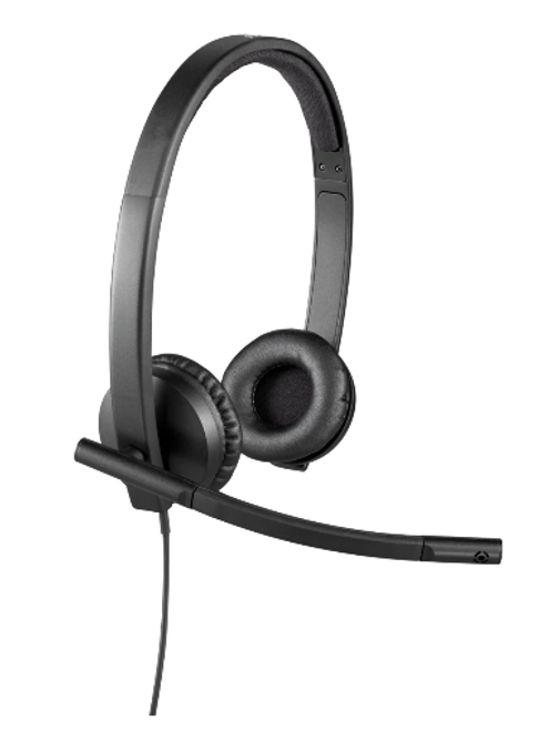 Logitech VC - Headset H570e Stereo (Double Ear) USB - MST - 981-000575 Logitech VC - Headset H570e Stereo (Double Ear) USB - MST - 981-000575