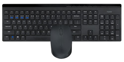 8110M - Multi-mode wireless keyboard and mouse combo - MST - RAPOO 8110M 8110M - Multi-mode wireless keyboard and mouse combo - MST - RAPOO 8110M