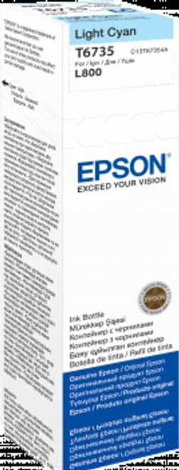 Epson 673 Ink Bottles Light Cyan 70ml EcoTank L800 /810 / 850 / 1800 - MST - T67354A Epson 673 Ink Bottles Light Cyan 70ml EcoTank L800 /810 / 850 / 1800 - MST - T67354A