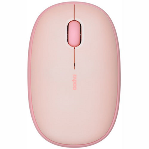 M650 - Silent Multi-mode Wireless Mouse - MST - RAPOO M650 - Pink M650 - Silent Multi-mode Wireless Mouse - MST - RAPOO M650 - Pink