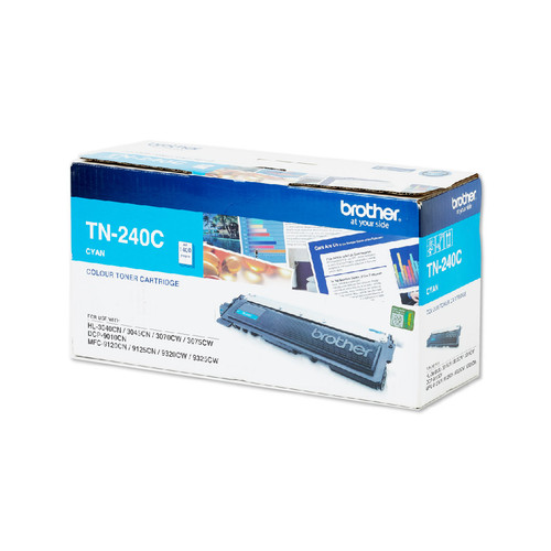 Brother / Cyan Toner Cartridge for DCP9010CN/ HL3040CN/ MFC9120CN/ MFC9320CW - MST - TN240C Brother / Cyan Toner Cartridge for DCP9010CN/ HL3040CN/ MFC9120CN/ MFC9320CW - MST - TN240C