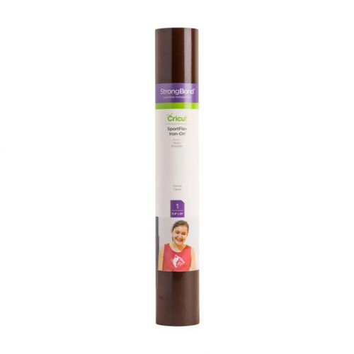 2004431 - Cricut Sportflex Iron-On 29X60cm (Cocoa) - RCN - CC SPORTFLEX IRON ON CA 2004431 - Cricut Sportflex Iron-On 29X60cm (Cocoa) - RCN - CC SPORTFLEX IRON ON CA