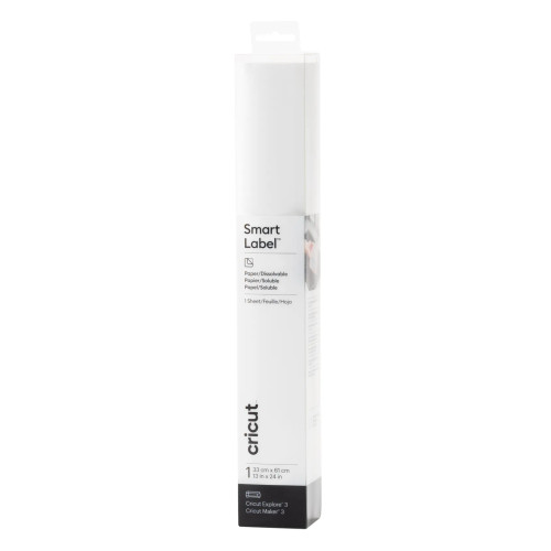2010062 - Cricut Smart Dissolvable Paper Labels White 33x60cm - RCN - CC 2010062 2010062 - Cricut Smart Dissolvable Paper Labels White 33x60cm - RCN - CC 2010062