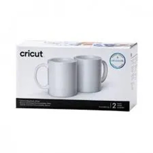 2007821 - Cricut Ceramic Mug Blank 350ml 2 Pack (White) - RCN - CC 2007821 2007821 - Cricut Ceramic Mug Blank 350ml 2 Pack (White) - RCN - CC 2007821