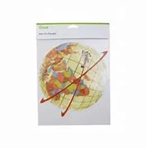 2005674 - Cricut Iron On Designs Globe Color 21.5x30cm - RCN - CC IRON ON DS GLB CL 2005674 - Cricut Iron On Designs Globe Color 21.5x30cm - RCN - CC IRON ON DS GLB CL