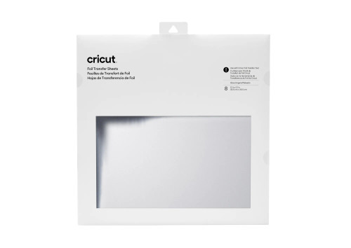 2008719 - Cricut Transfer Foil Sheets 30x30cm 8 sheets (Silver) - RCN - CC TRANSF FOIL SHT 30X30 8SHT SL 2008719 - Cricut Transfer Foil Sheets 30x30cm 8 sheets (Silver) - RCN - CC TRANSF FOIL SHT 30X30 8SHT SL