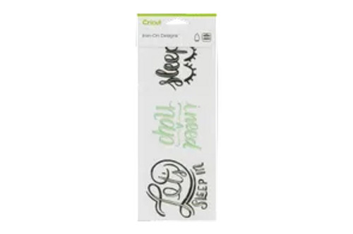 2004981 - Cricut Iron On Designs Sleep In 11x30cm - RCN - CC IRON ON DS SI 2004981 - Cricut Iron On Designs Sleep In 11x30cm - RCN - CC IRON ON DS SI