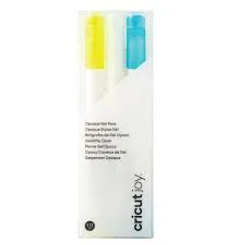2009381 - Cricut Joy Opaque Gel Pens white 3 Opaque Gel Pens (1.0 mm) in Yellow; White; Blue - RCN - CC 2009381 2009381 - Cricut Joy Opaque Gel Pens white 3 Opaque Gel Pens (1.0 mm) in Yellow; White; Blue - RCN - CC 2009381