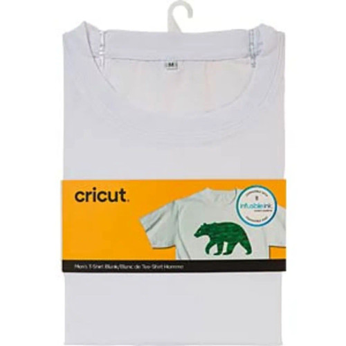 2007904: Cricut Infusible Ink Men's White T-Shirt (XL) - RCN - CC INF INK M.SHIRT XL 2007904: Cricut Infusible Ink Men's White T-Shirt (XL) - RCN - CC INF INK M.SHIRT XL