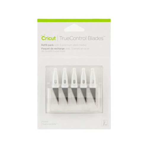 2004845 - Cricut TrueControl Knife Replacement Blades (x5) . - RCN - CC TC KNIFE REP BLADES 2004845 - Cricut TrueControl Knife Replacement Blades (x5) . - RCN - CC TC KNIFE REP BLADES